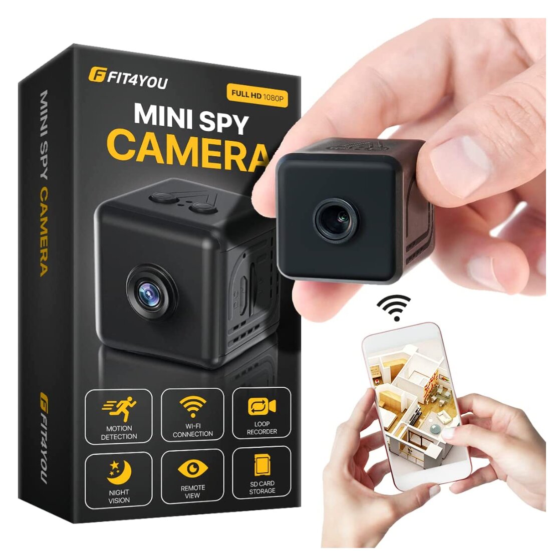WIMO Mini Spy Camera -  Best Remot