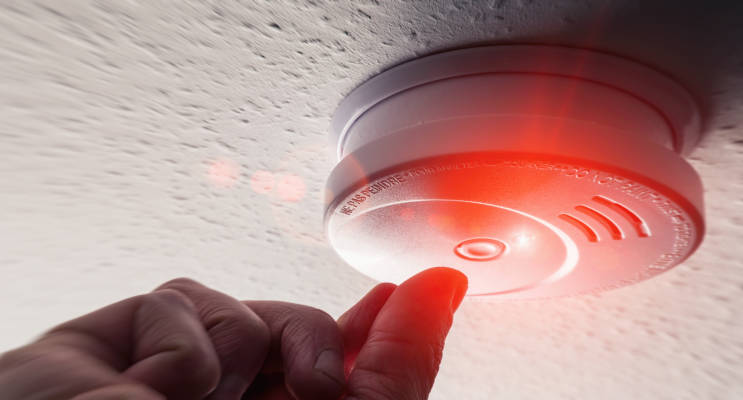 Red Light On A Smoke Alarm Mean