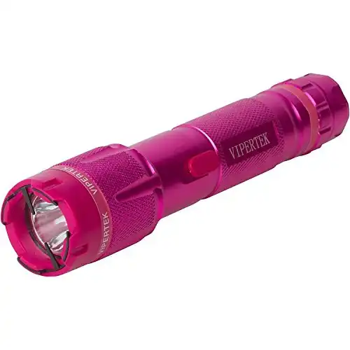 VIPERTEK VTS-T03 Aluminum Stun Gun with LED Flashlight
