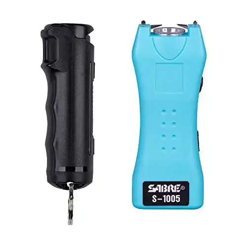 SABRE Pepper Spray & 2-in-1 Stun Gun with Flashlight